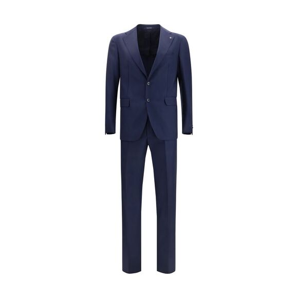 Tagliatore Men Single-Breasted Virgin Wool Suit
